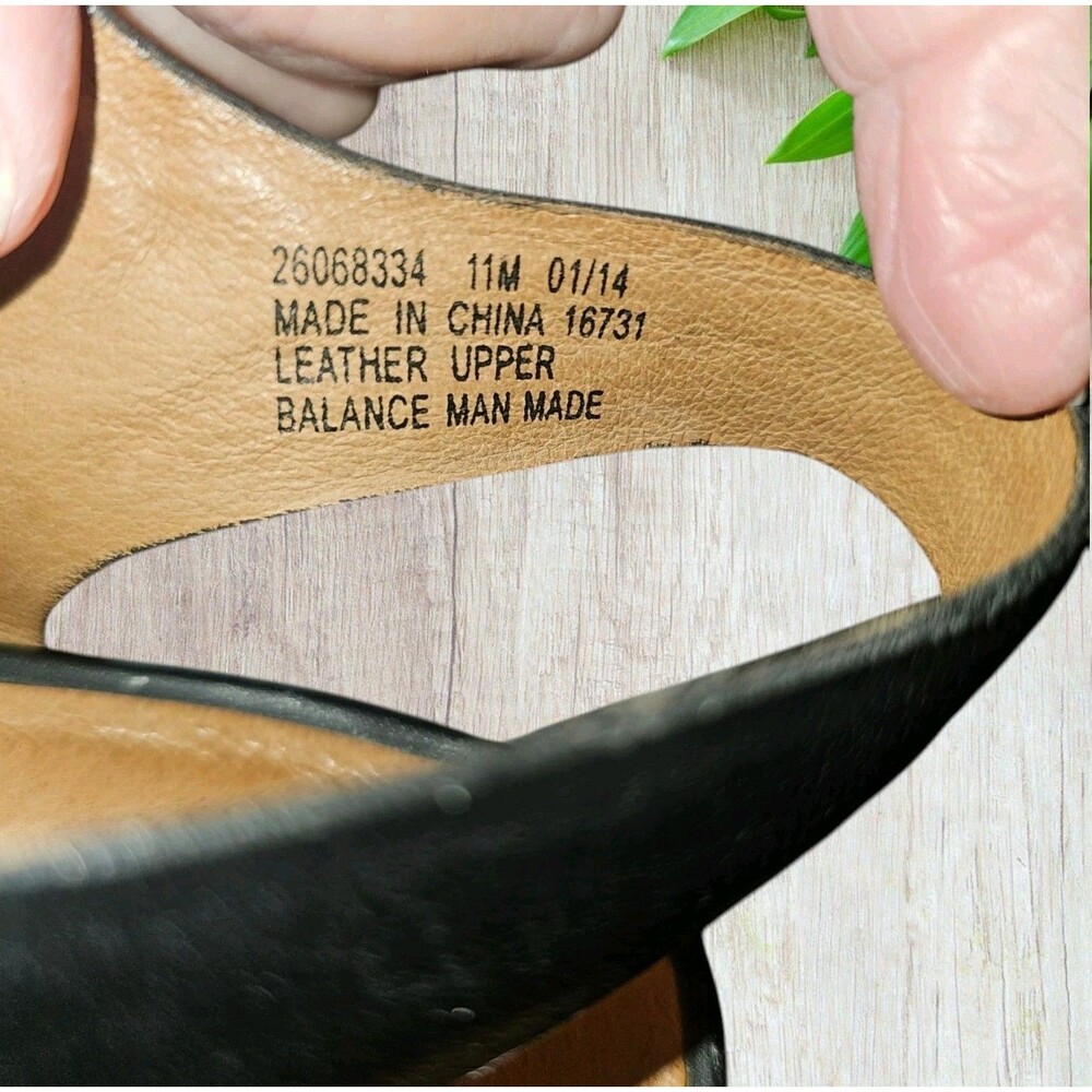 Clarks Artisan Block Heel Open Toe Double Buckle … - image 4